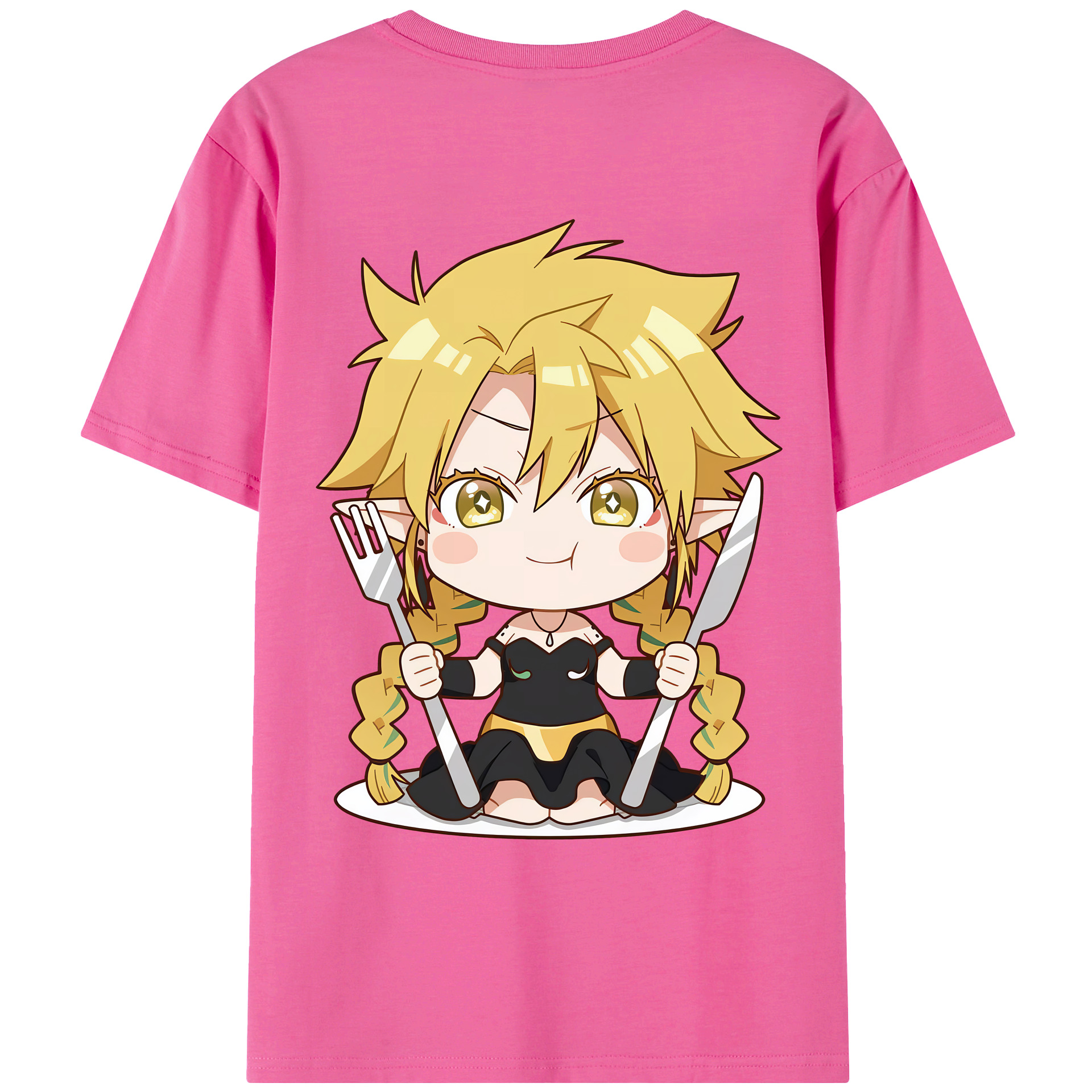 （画像用） 転スラ Regarding Reincarnated to Slime レディース半袖Tシャツ(バックプリント)